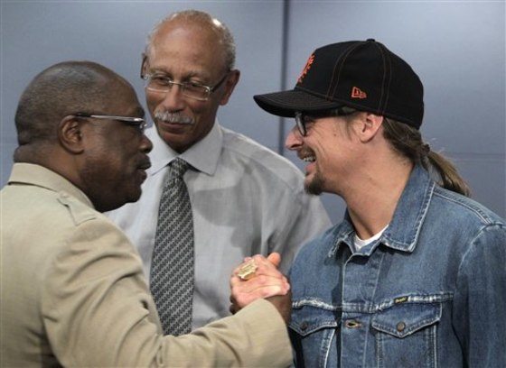 Dave Bing, Kid Rock, Robert Ritchie, Wendell Anthony